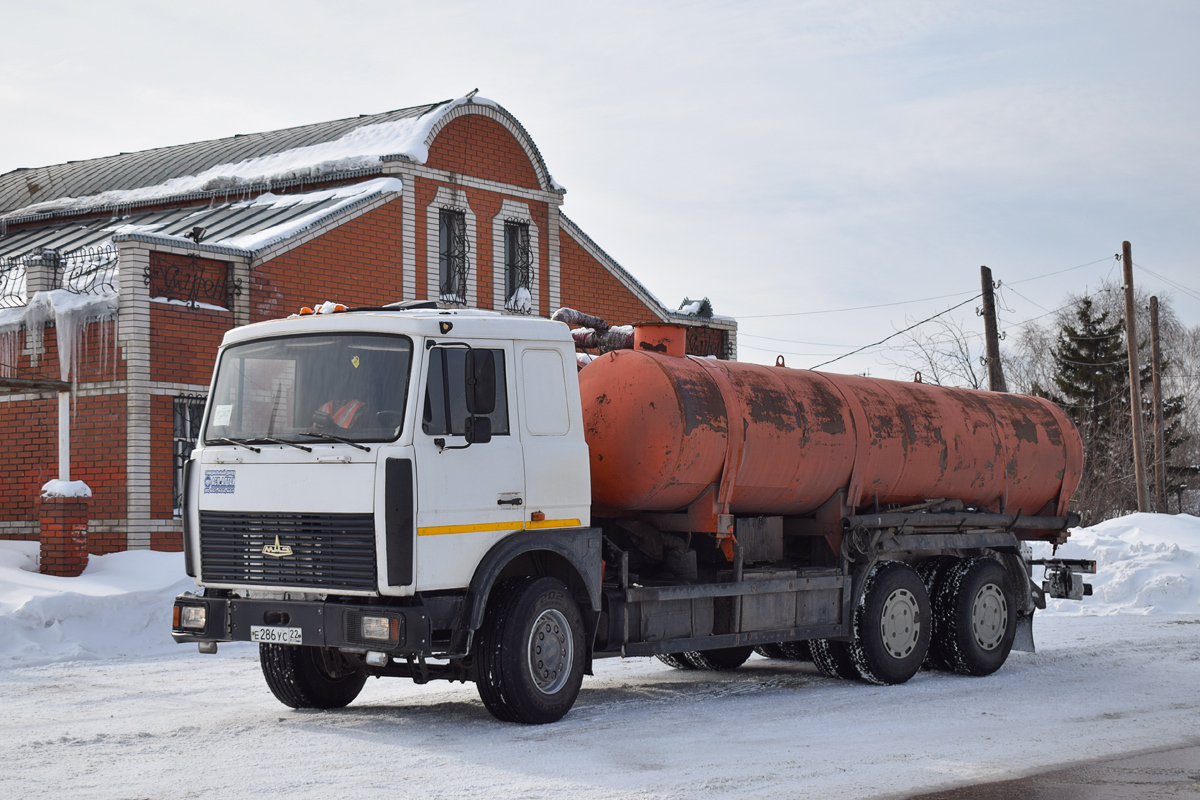 Алтайский край, № Е 286 УС 22 — МАЗ-630305