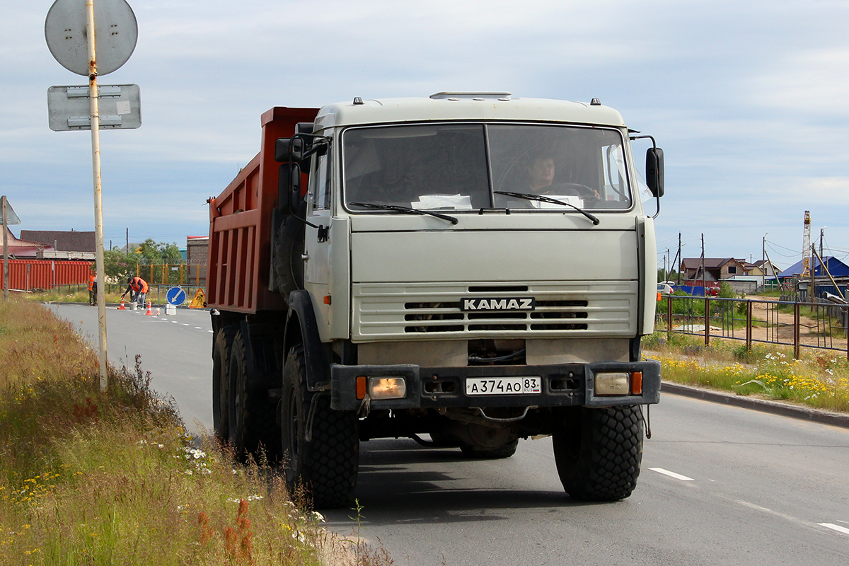 Ненецкий автономный округ, № А 374 АО 83 — КамАЗ-43118-10 [43118K]