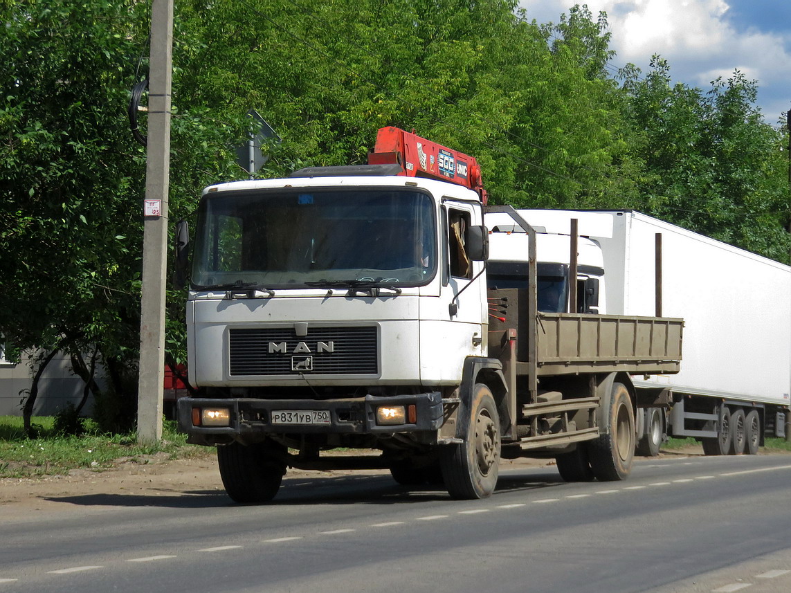 Московская область, № Р 831 УВ 750 — MAN M90 (общая модель)