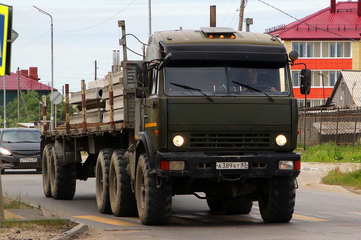 Ненецкий автономный округ, № А 389 АТ 83 — КамАЗ-4310