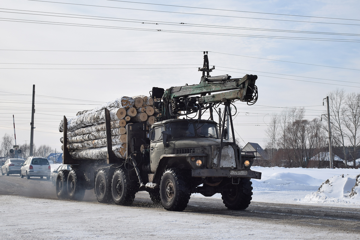 Алтайский край, № Х 329 ОН 22 — Урал-43202