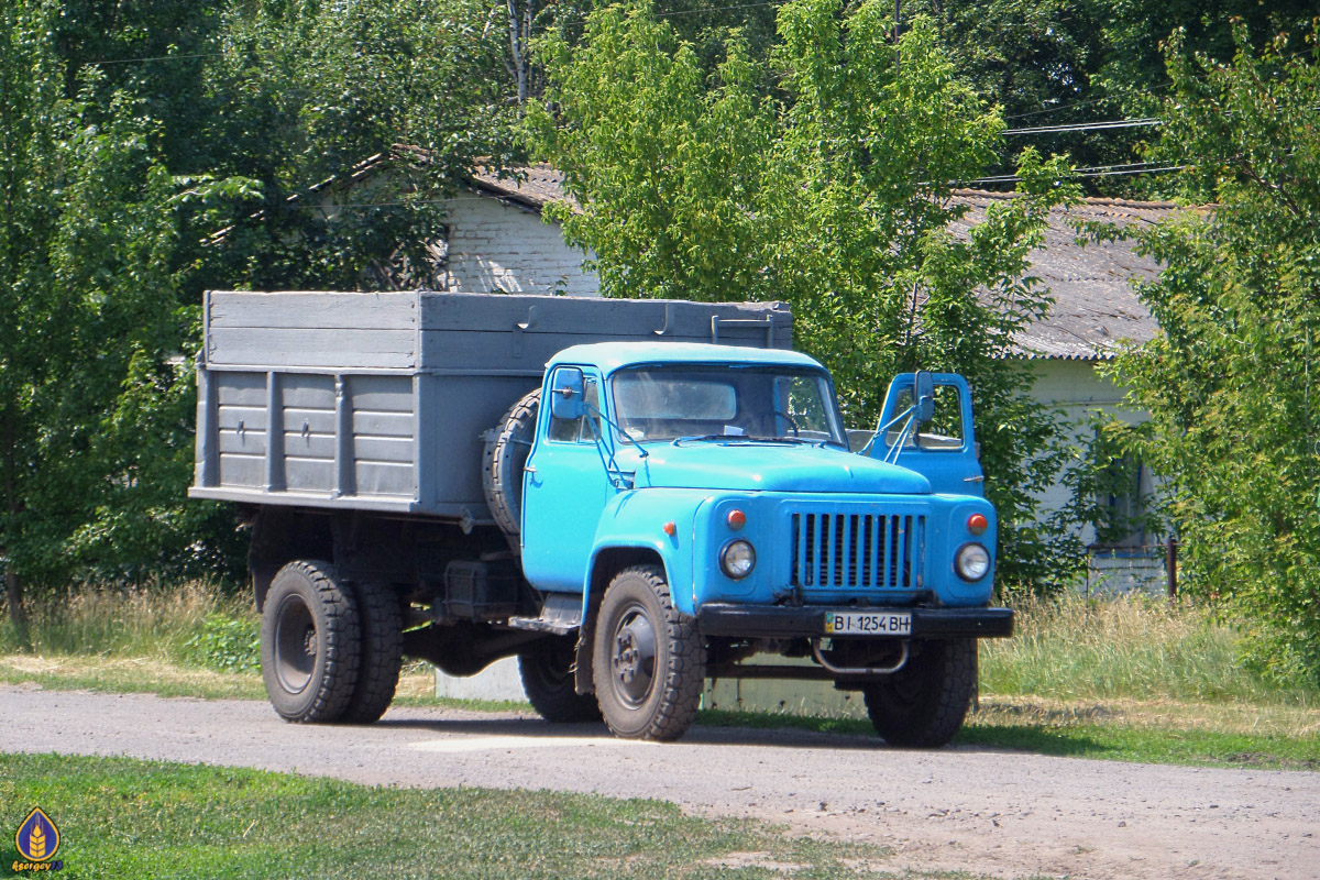 Полтавская область, № ВІ 1254 ВН — ГАЗ-53-14, ГАЗ-53-14-01