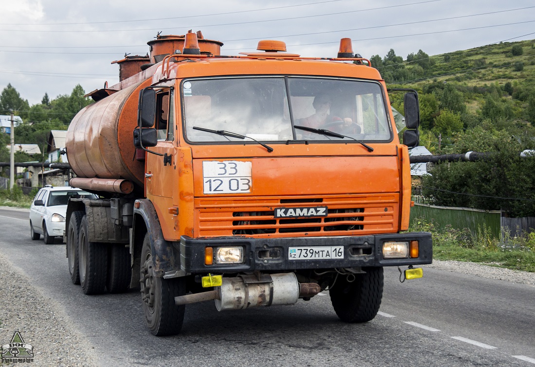 Восточно-Казахстанская область, № 739 MTA 16 — КамАЗ-53229 (общая модель)