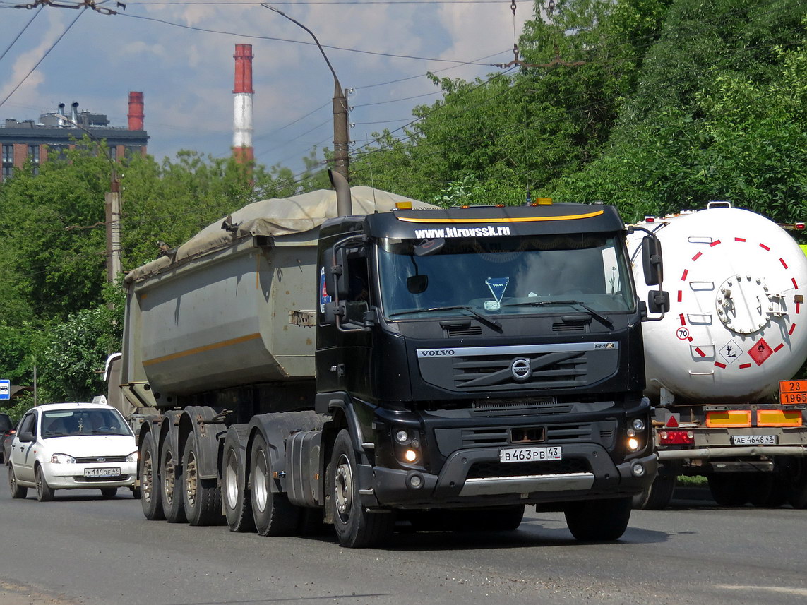 Кировская область, № В 463 РВ 43 — Volvo ('2010) FMX.460 [X9P]