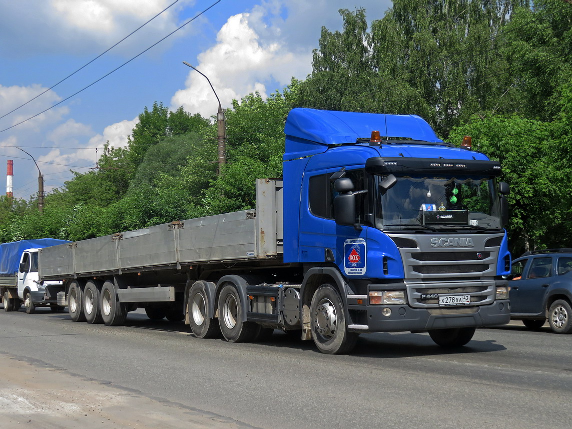 Кировская область, № Х 278 ХА 43 — Scania ('2011) P440