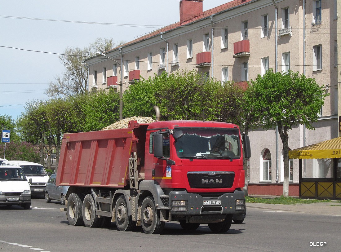 Могилёвская область, № АЕ 8531-6 — MAN TGS ('2007) 41.400