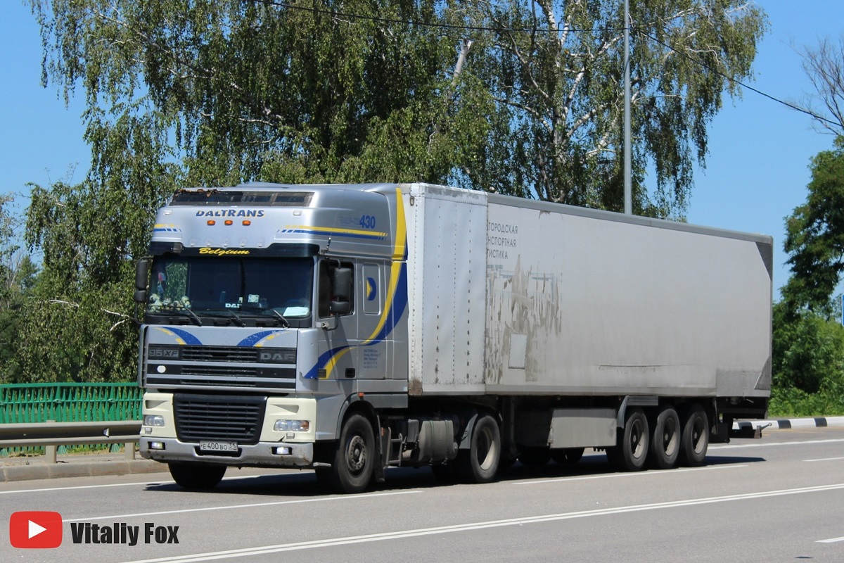 Белгородская область, № Е 400 ВО 31 — DAF 95XF FT