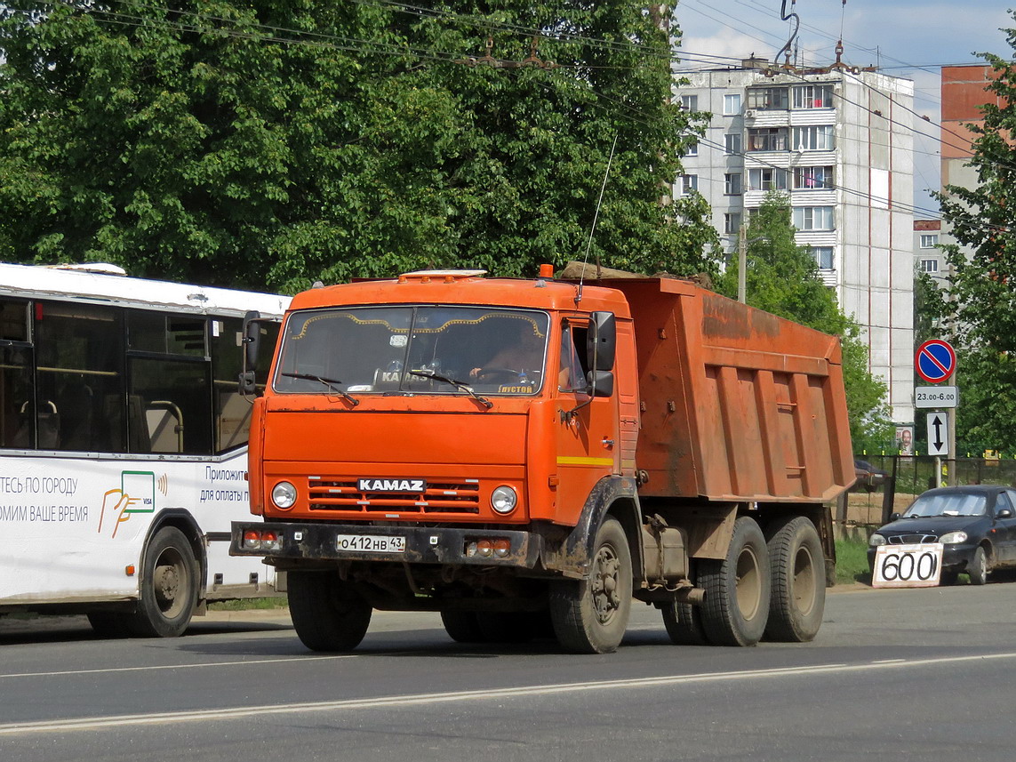 Кировская область, № О 412 НВ 43 — КамАЗ-54112