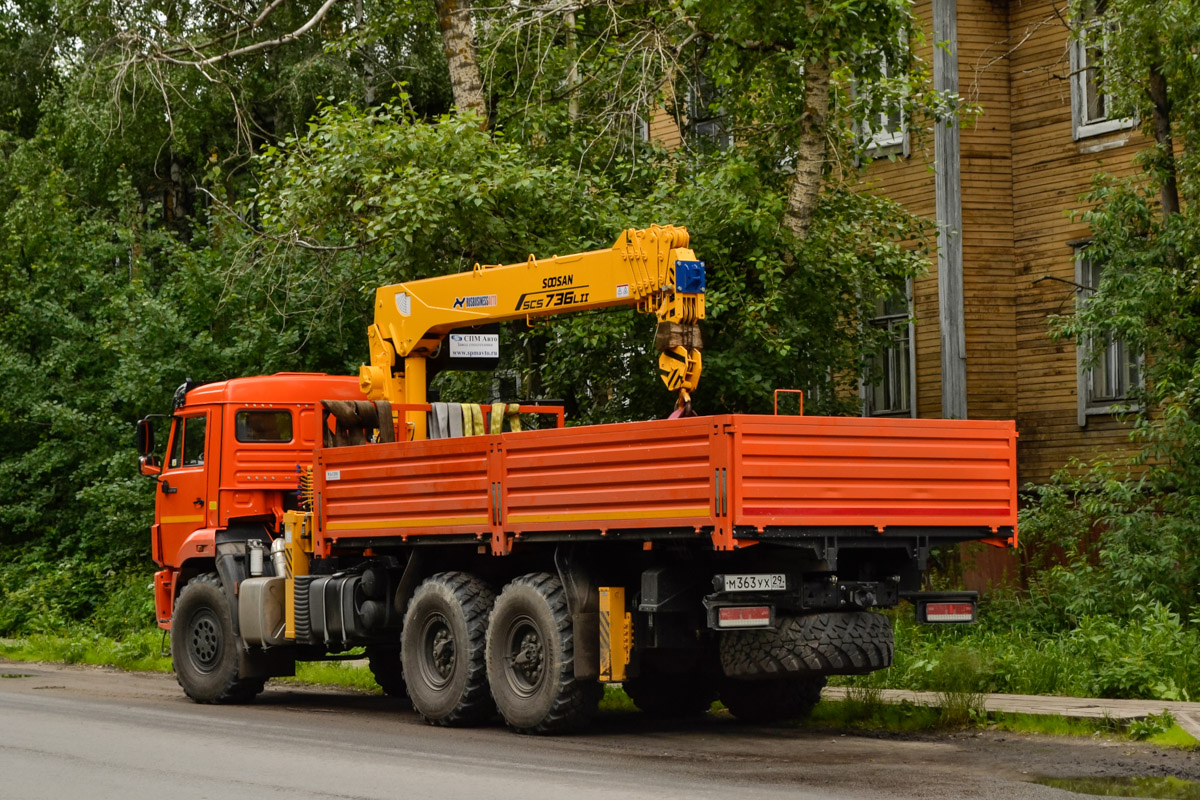 Архангельская область, № М 363 УХ 29 — КамАЗ-43118-50