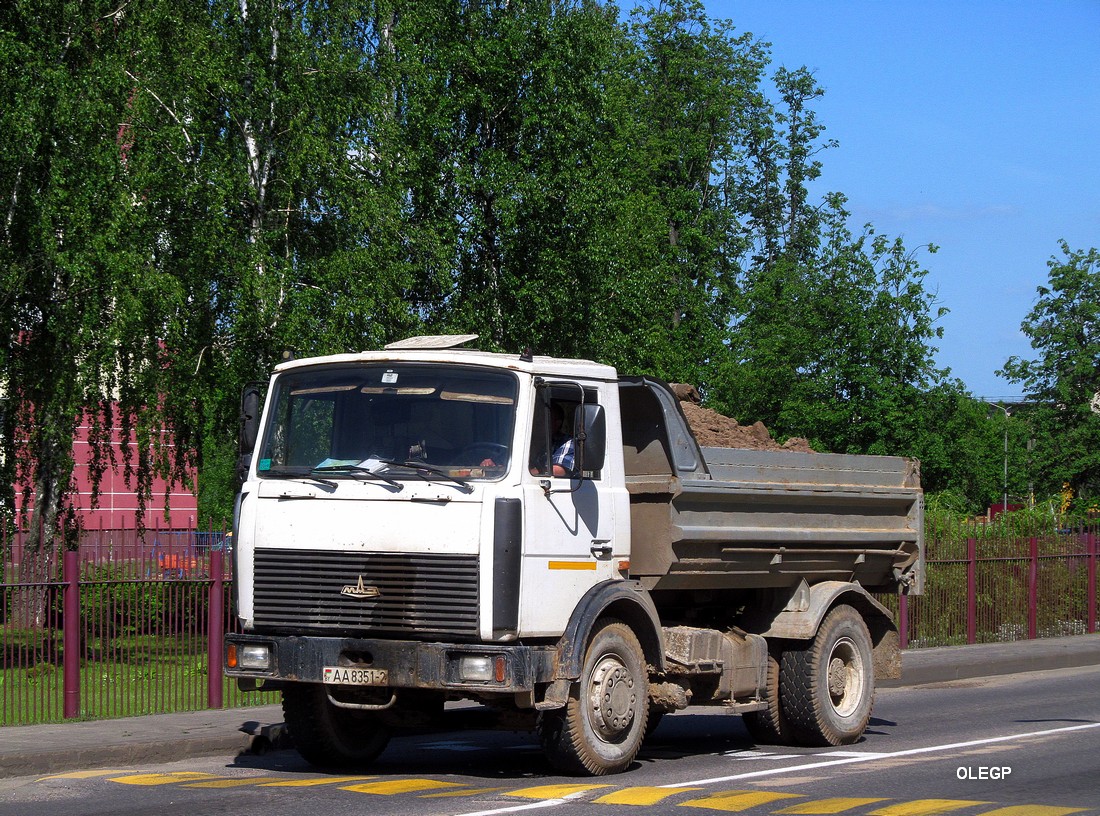 Витебская область, № АА 8351-2 — МАЗ-5551 (общая модель)