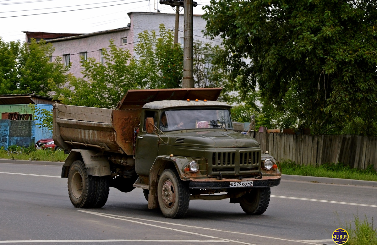 Калужская область, № К 579 КО 40 — ЗИЛ-495710