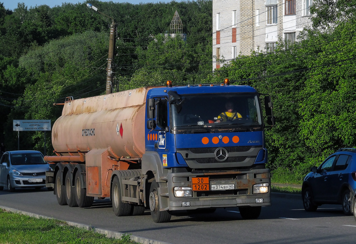 Калужская область, № Н 374 ВУ 40 — Mercedes-Benz Axor 1840