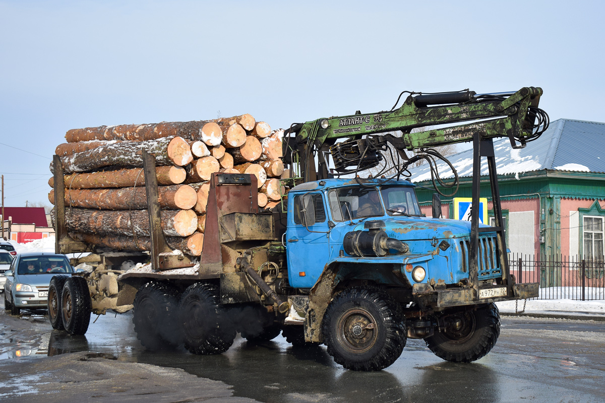 Алтайский край, № А 972 РН 22 — Урал-44202