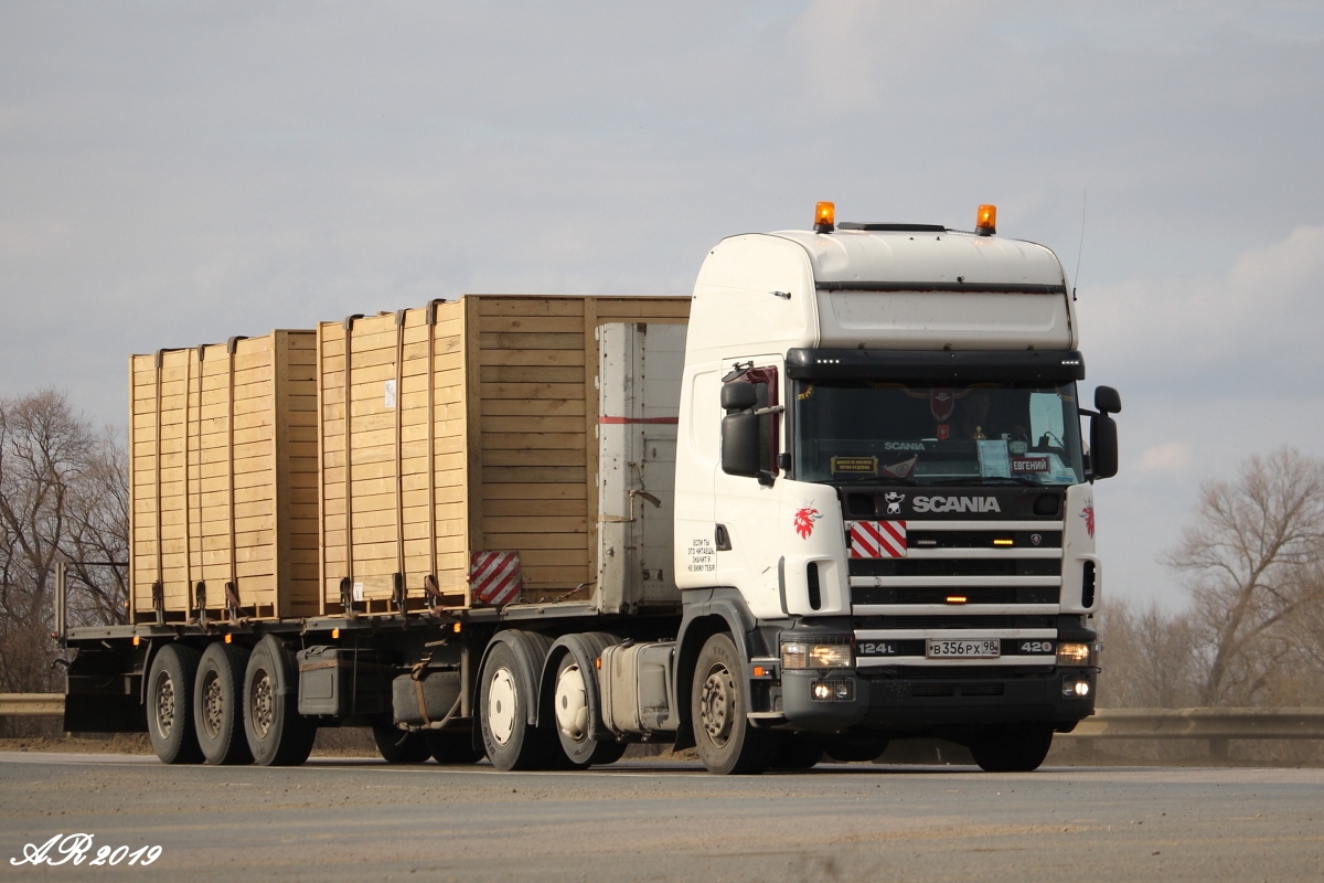 Санкт-Петербург, № В 356 РХ 98 — Scania ('1996) R124L