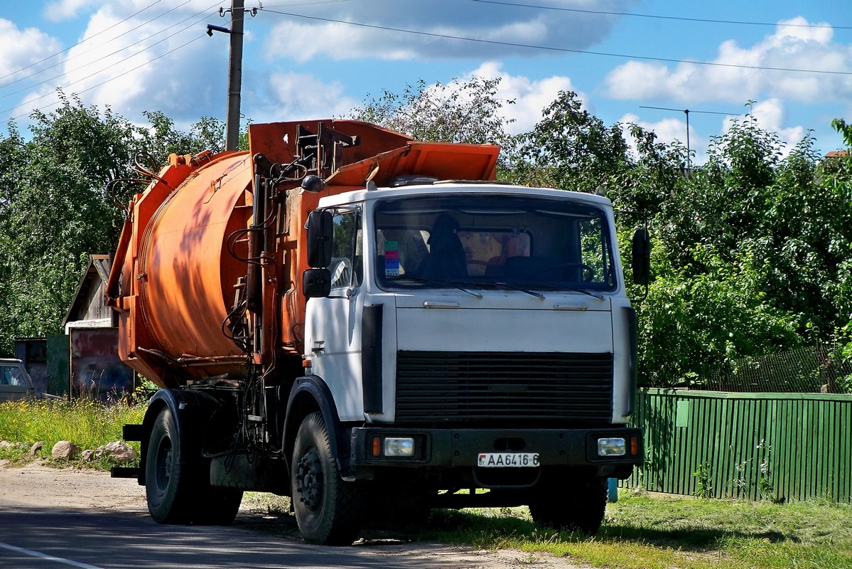 Могилёвская область, № АА 6416-6 — МАЗ-5337 (общая модель)