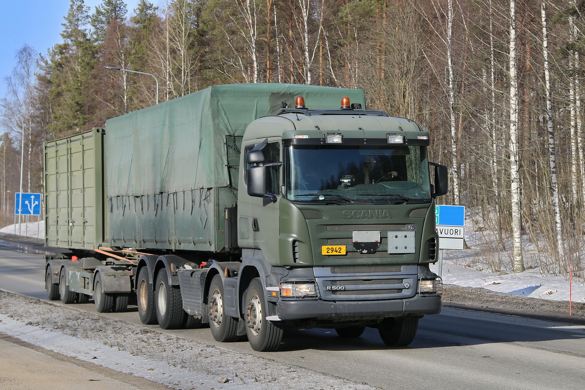 Финляндия, № 2942 — Scania ('2004) R500