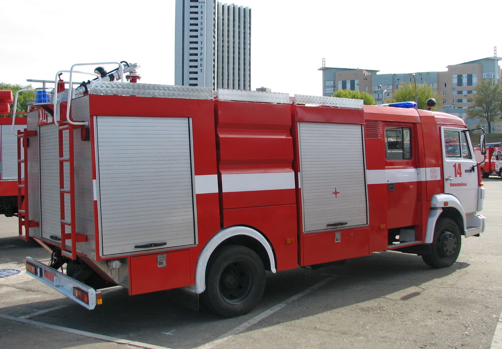 Николаевская область, № Т3 ІО 0930 — КамАЗ-4308 (общая модель); Киев — «Пожтех – Технологии пожарной безопасности – 2009»