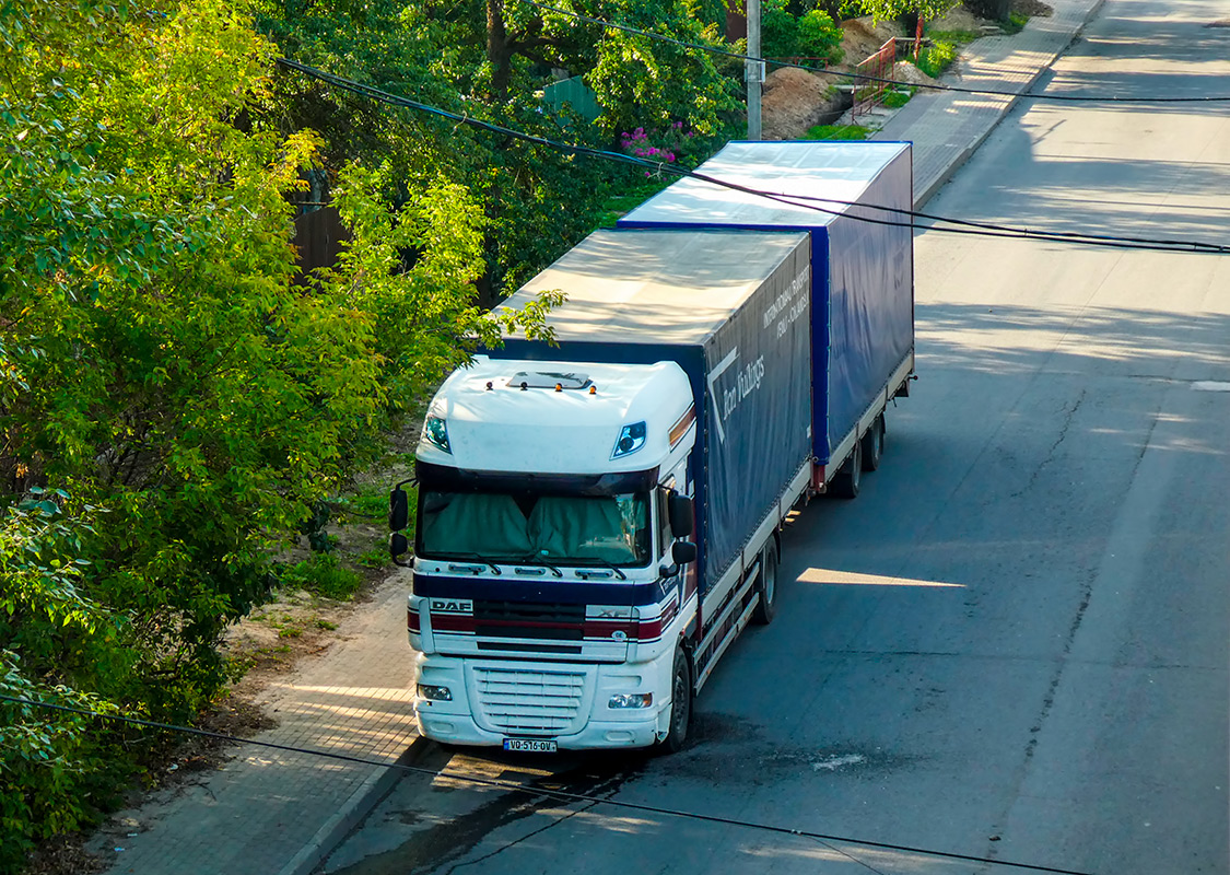 Грузия, № VQ-516-OV — DAF XF105 FA