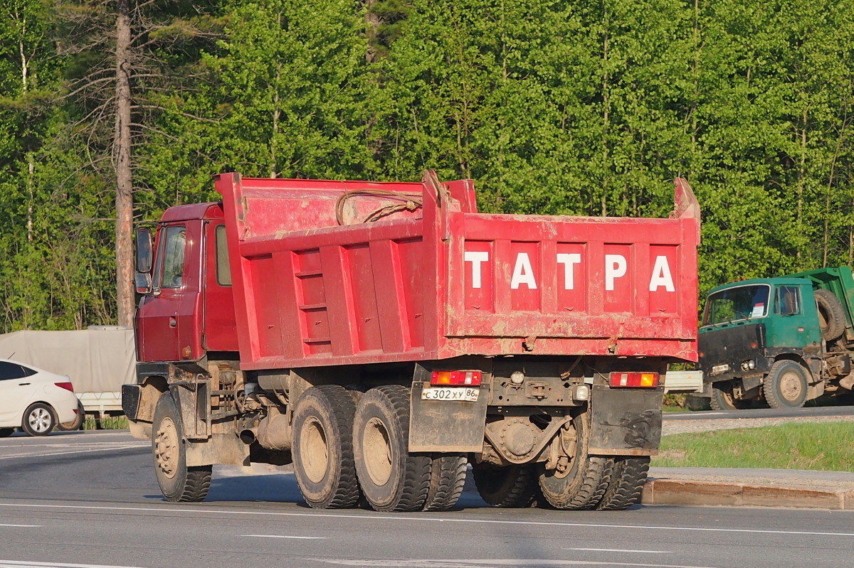 Ханты-Мансийский автоном.округ, № С 302 ХУ 86 — Tatra 815 S1 A