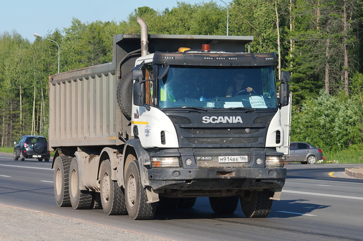 Ханты-Мансийский автоном.округ, № М 914 ВЕ 186 — Scania ('2011) P440