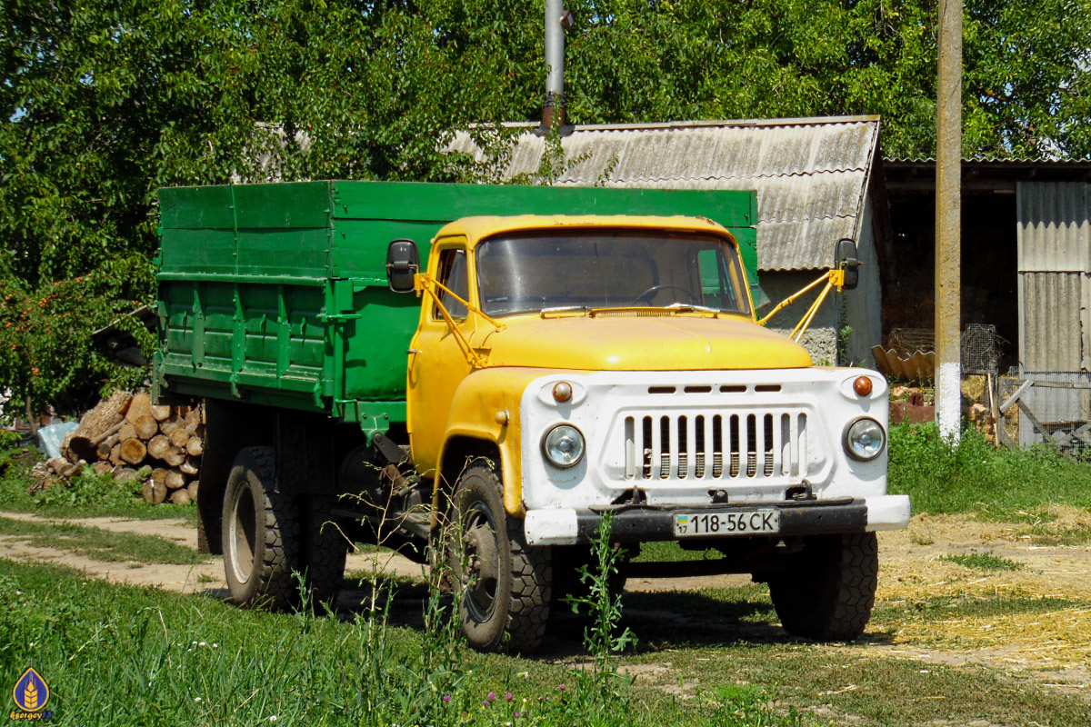 Полтавская область, № 118-56 CK — ГАЗ-53-02