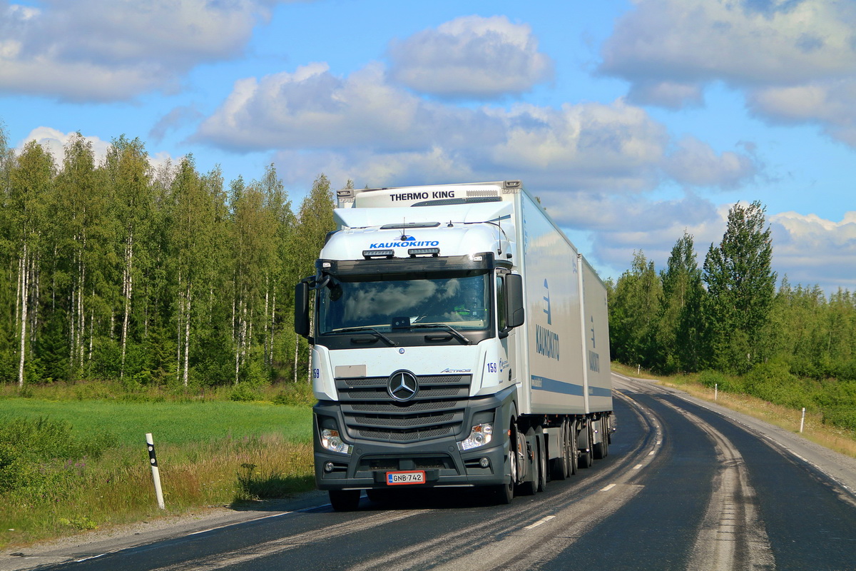 Финляндия, № 159 — Mercedes-Benz Actros ('2011)