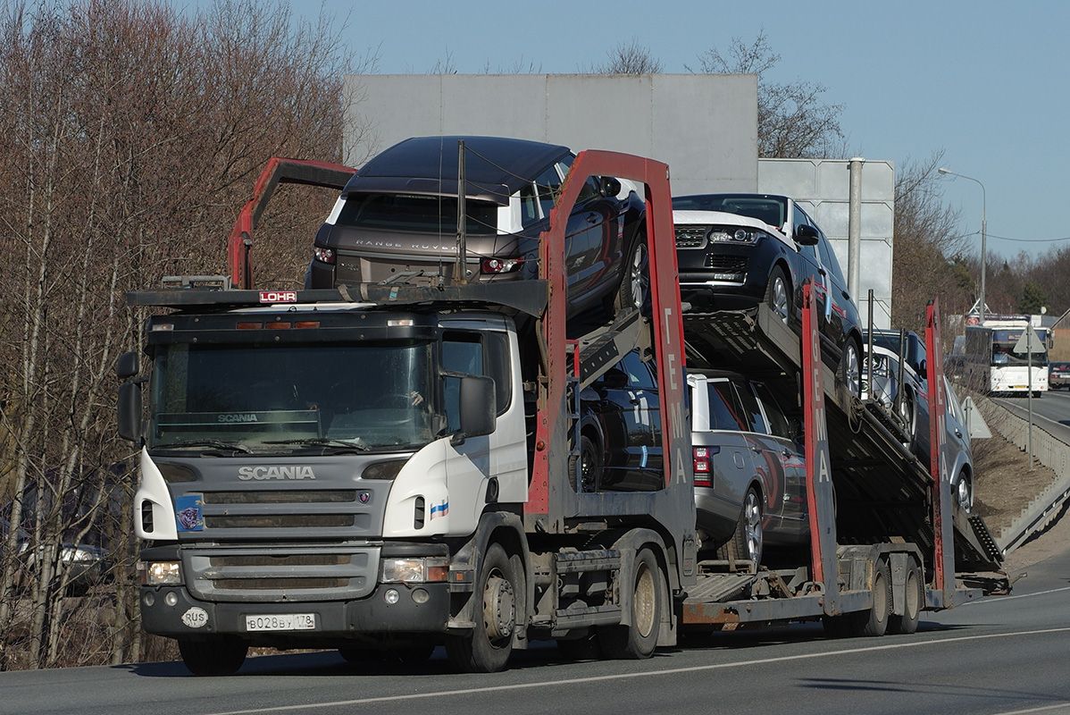 Санкт-Петербург, № В 028 ВУ 178 — Scania ('2004) P340