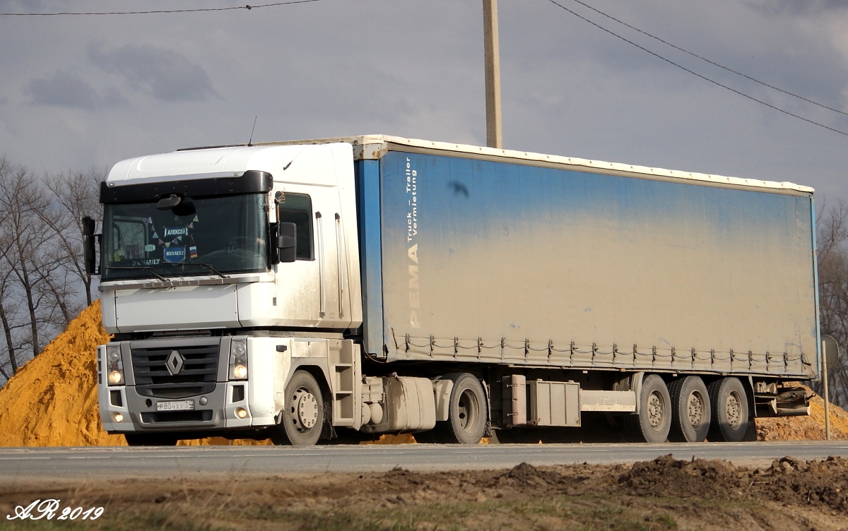 Волгоградская область, № Р 804 ХХ 34 — Renault Magnum ('2008)