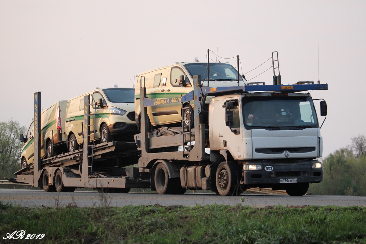 Самарская область, № Р 679 ЕО 163 — Renault Premium ('1996)