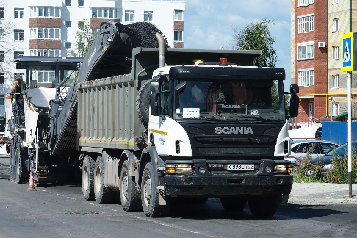 Ханты-Мансийский автоном.округ, № С 898 ОН 86 — Scania ('2011) P400