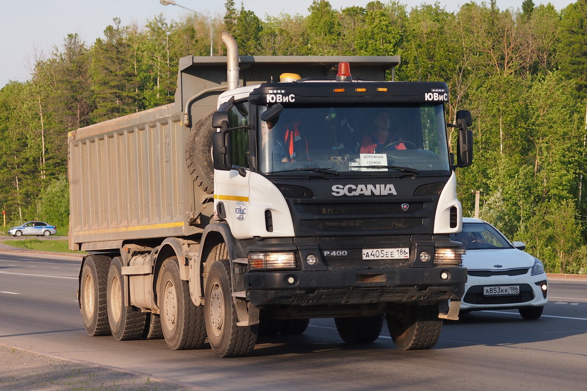 Ханты-Мансийский автоном.округ, № А 405 ЕЕ 186 — Scania ('2011) P400