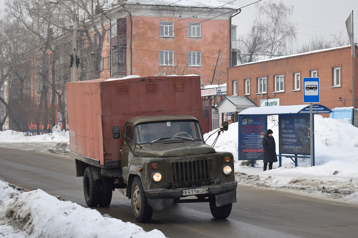 Алтайский край, № Р 411 ВО 22 — ГАЗ-53-12