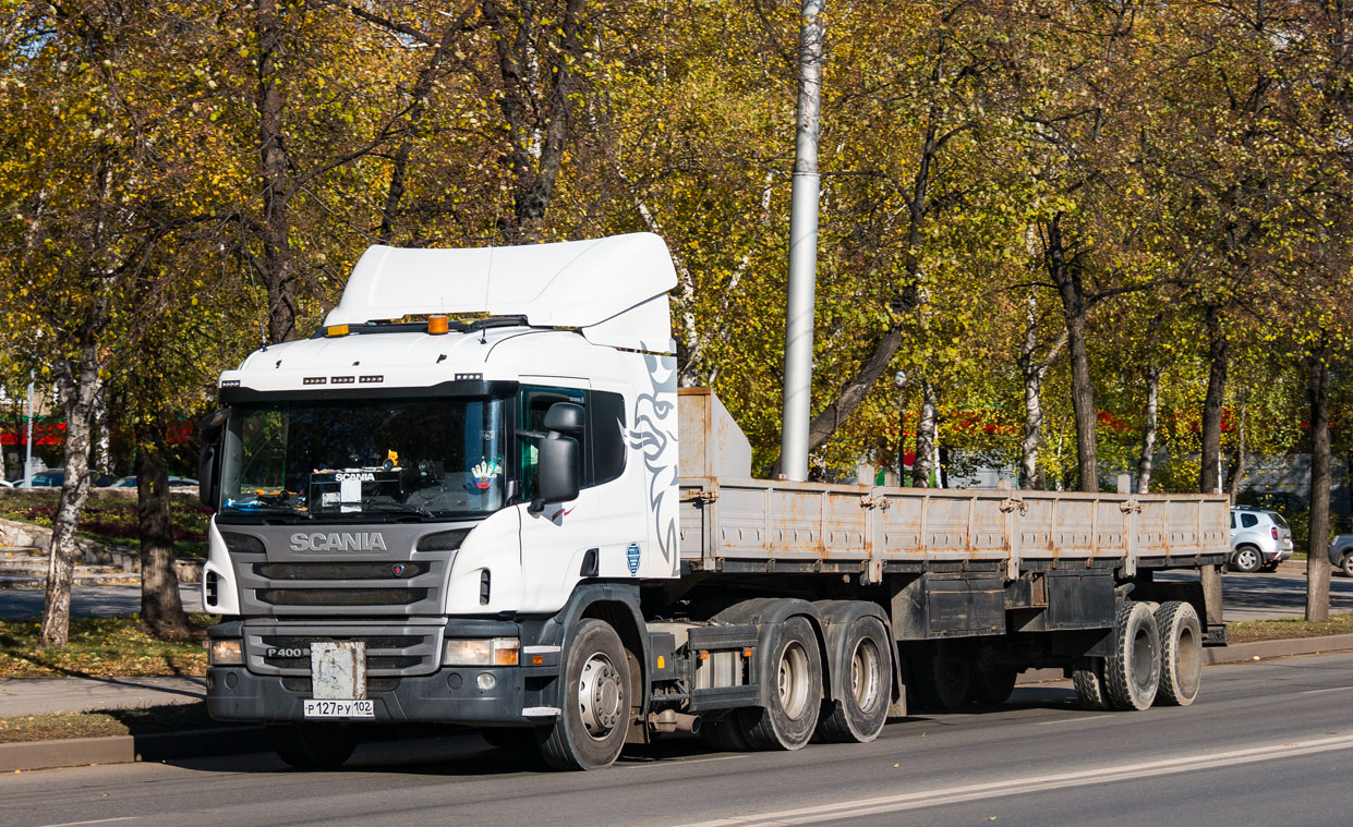 Башкортостан, № Р 127 РУ 102 — Scania ('2011) P400