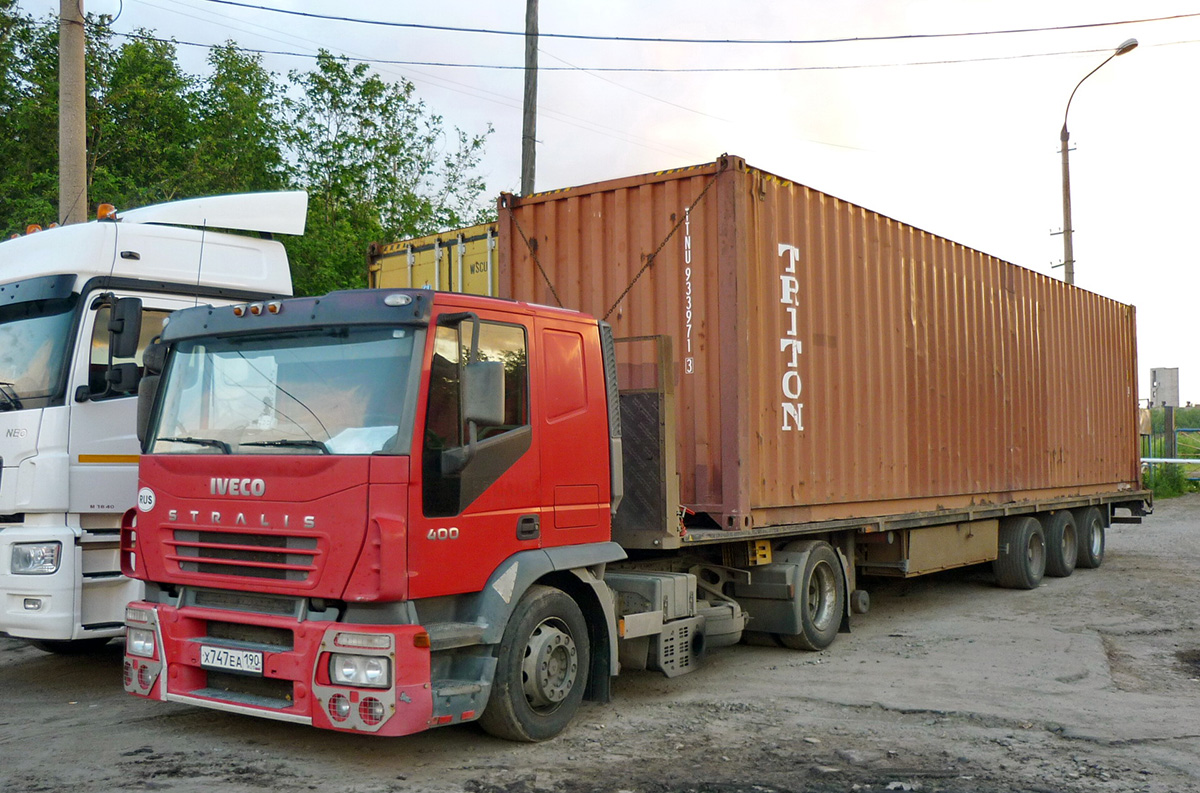 Московская область, № Х 747 ЕА 190 — IVECO Stralis ('2002) 400