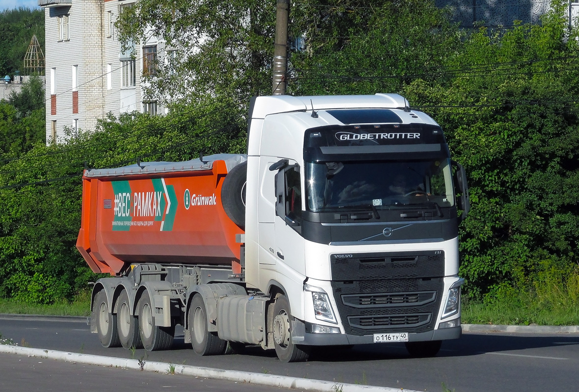 Калужская область, № О 116 ТУ 40 — Volvo ('2012) FH.420