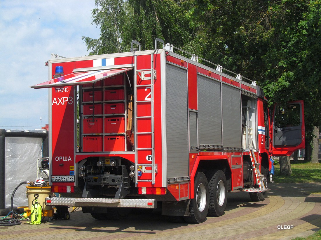 Витебская область, № АА 6821-2 — Mercedes-Benz Actros ('2003) 3336