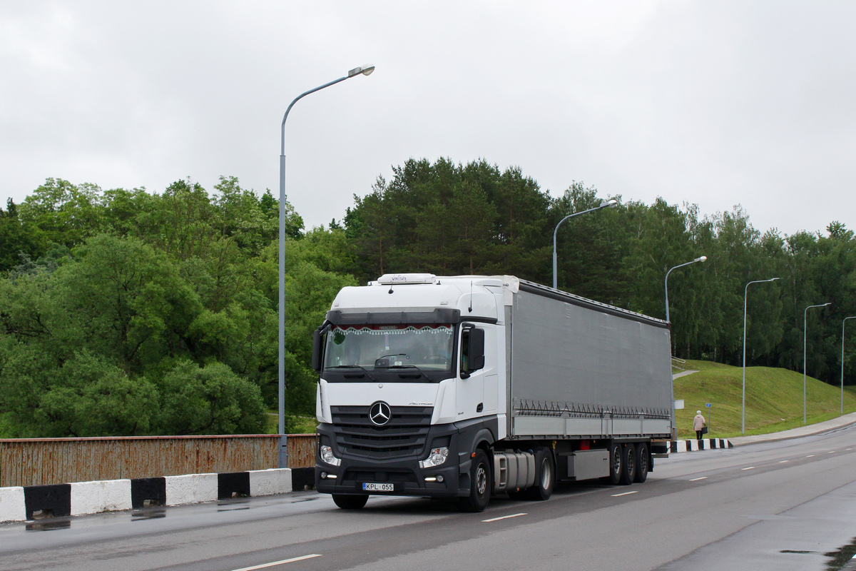 Литва, № KPL 055 — Mercedes-Benz Actros ('2011) 1845