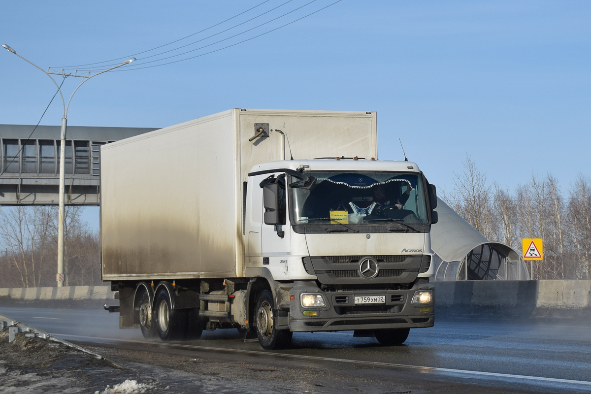 Алтайский край, № Т 759 ХМ 22 — Mercedes-Benz Actros '09 2541 [Z9M]