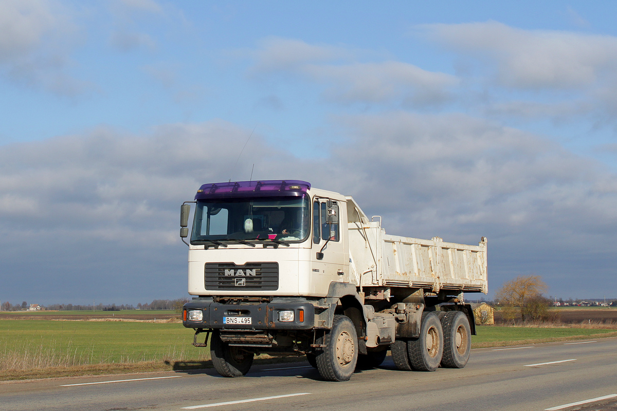 Литва, № BNS 495 — MAN F2000 27.xxx (общая)