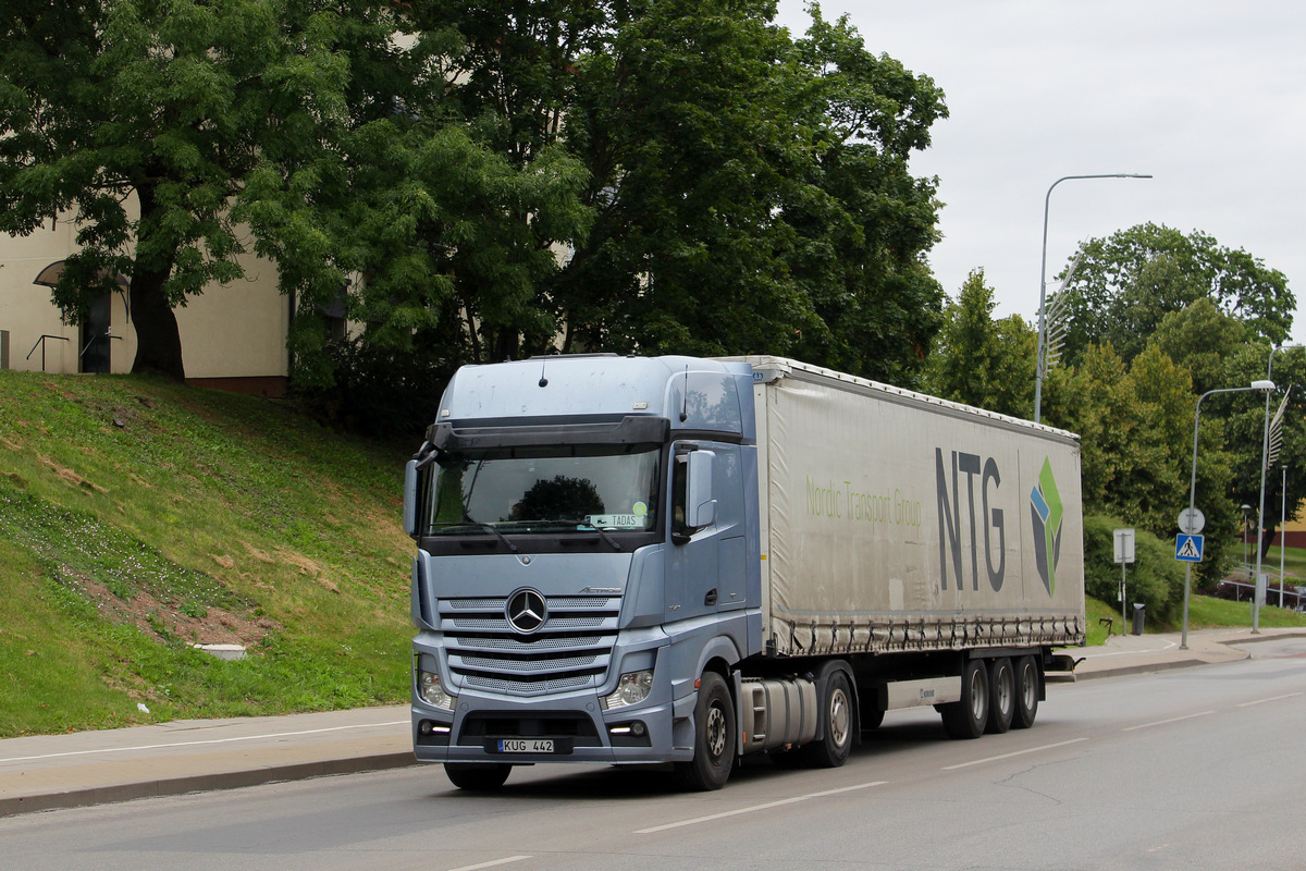 Литва, № KUG 442 — Mercedes-Benz Actros ('2011) 1845