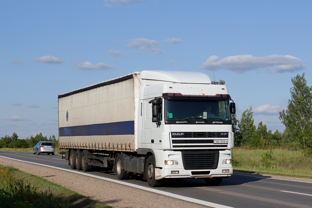 Гродненская область, № АЕ 7010-4 — DAF XF95 FT