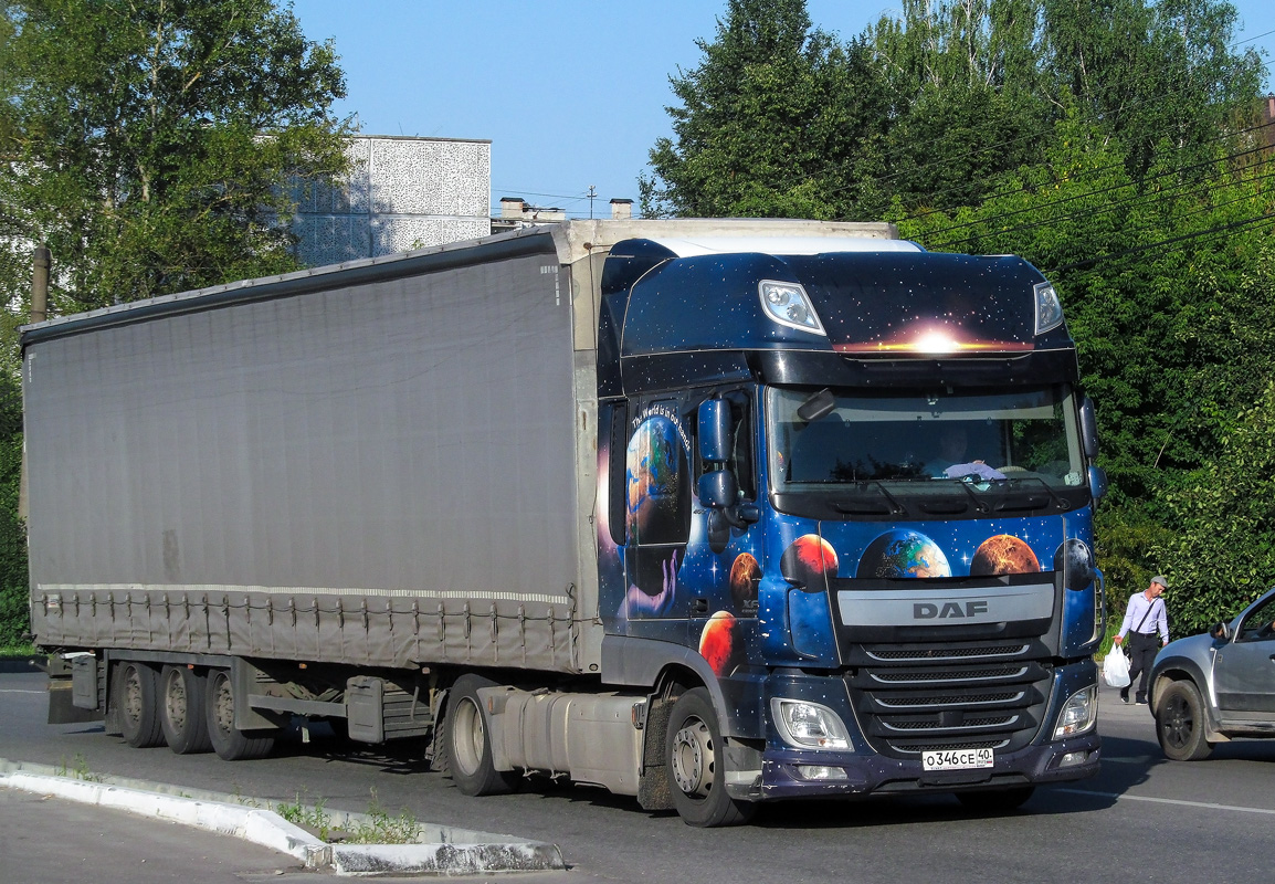 Калужская область, № О 346 СЕ 40 — DAF XF Euro6 FT