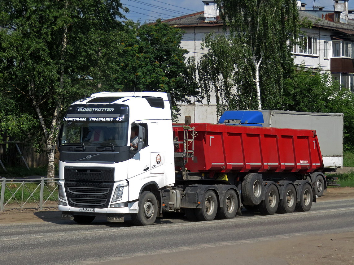 Кировская область, № Т 565 ХА 43 — Volvo ('2012) FH.500