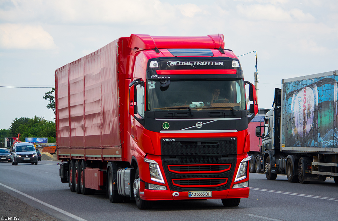 Закарпатская область, № АО 5553 ВН — Volvo ('2012) FH.500