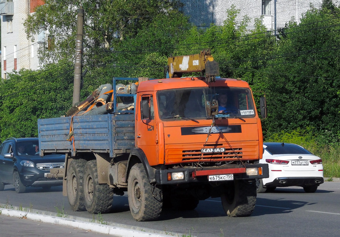 Калужская область, № К 675 КС 750 — КамАЗ-43114-02 [43114C]