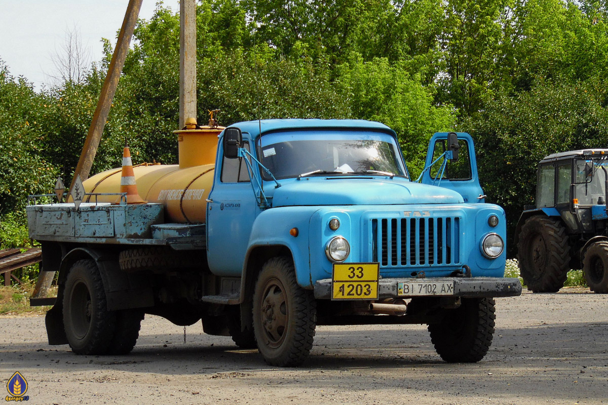 Полтавская область, № ВІ 7102 АХ — ГАЗ-52-01