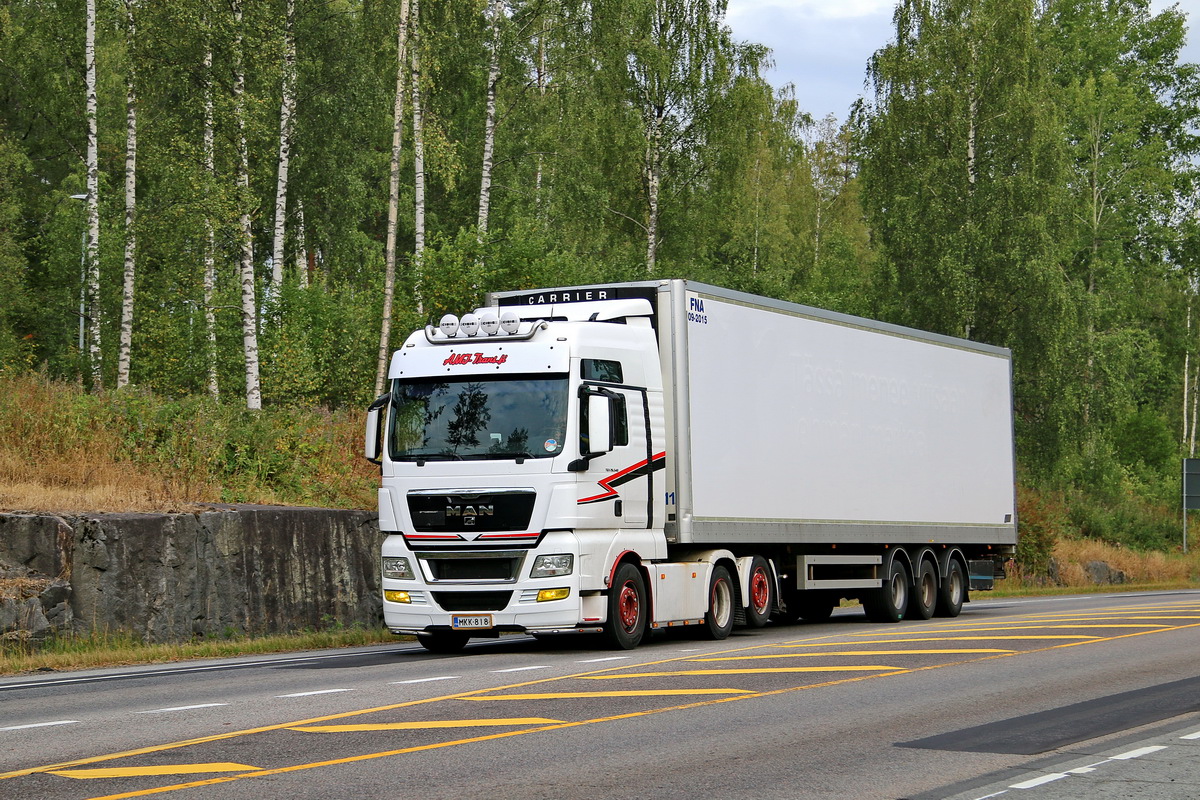 Финляндия, № MKK-818 — MAN TGX ('2007) 26.540