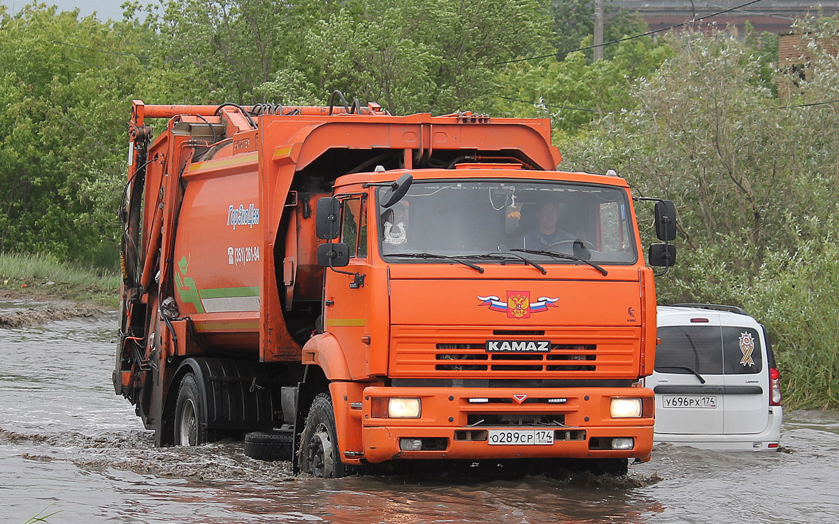 Челябинская область, № О 289 СР 174 — КамАЗ-53605 (общая модель)