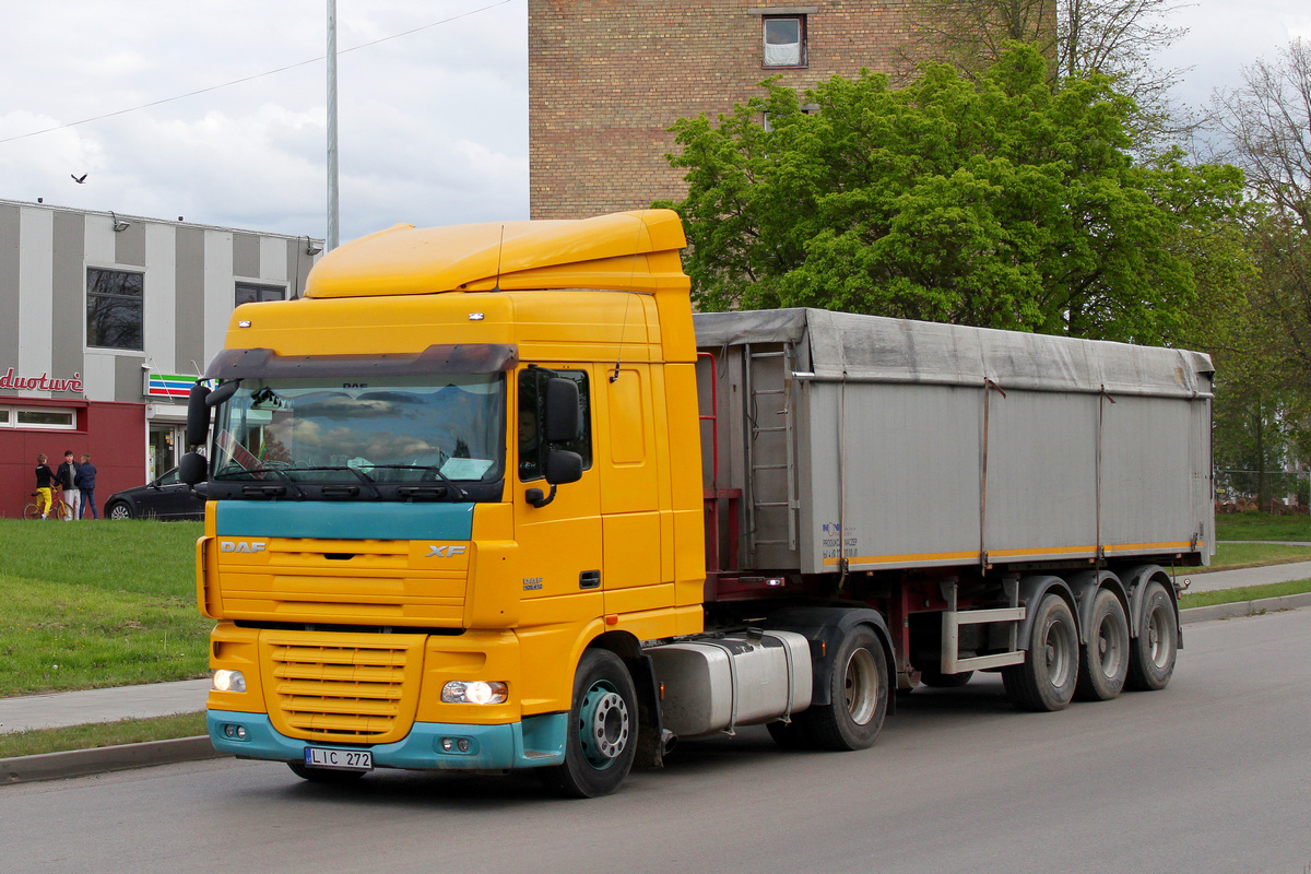 Литва, № LIC 272 — DAF XF105 FT