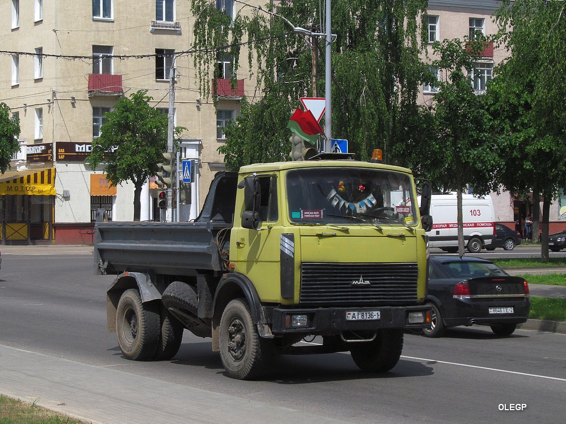 Брестская область, № АІ 8136-1 — МАЗ-5551 (общая модель)